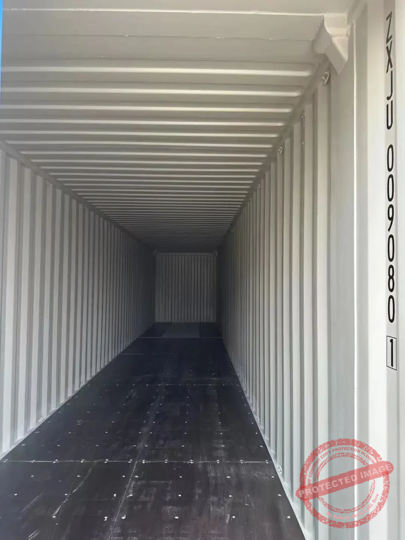 New 45ft High Cube Shipping Container – Bold Blue Finish - Image 3
