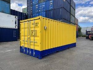 20ft Modified One-Trip Containers – Custom Build for Rainton Construction.