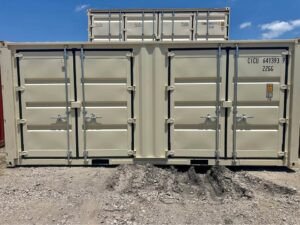 20ft Open Side Shipping Container – Dual Side Doors, One-Trip Condition!