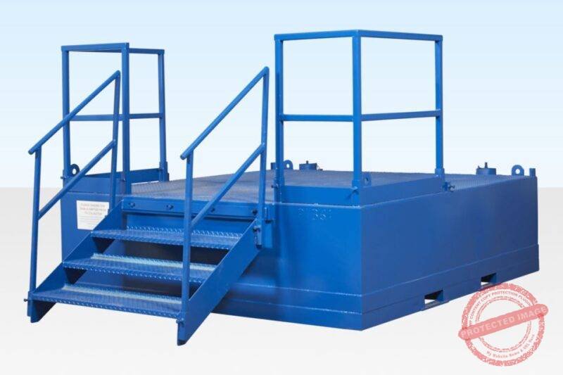 Double Mains Toilet Waste Tank