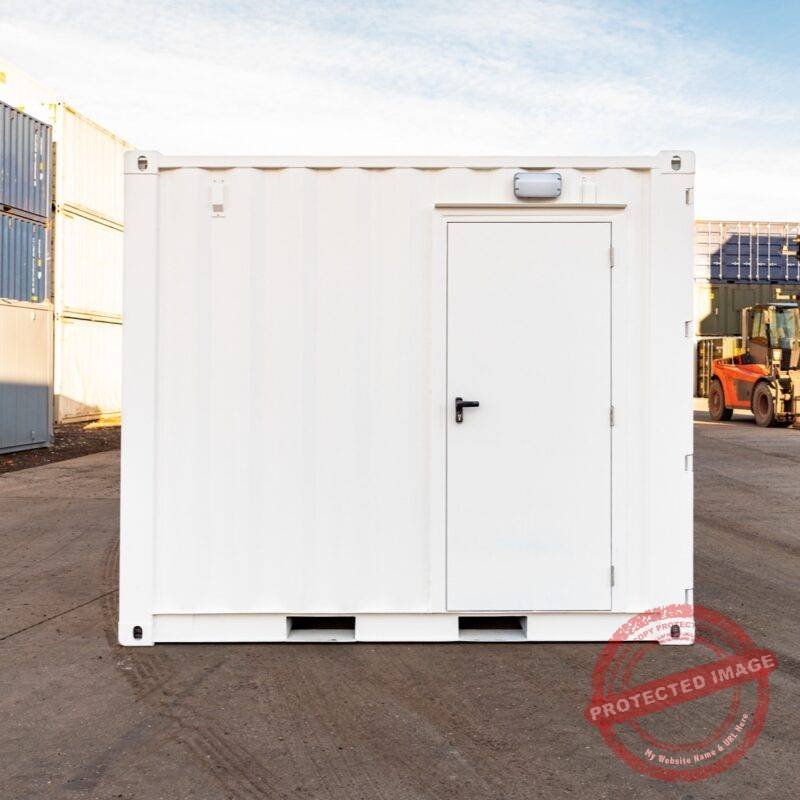 10ft Custom Workshop/Office Shipping Container - Image 2