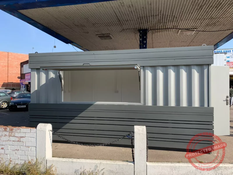 16ft x 8ft shipping container - street food/coffee shop/food kiosk - Image 2