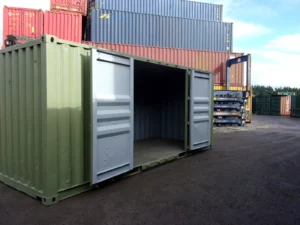 20' USED Storage Container with Side Doors.