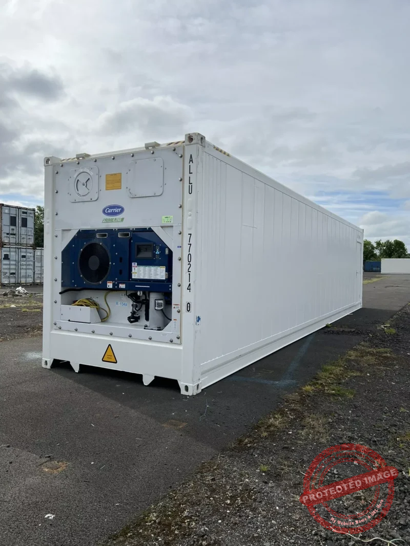 40ft Reefer Container - 2 Personnel Doors on both sides - Image 2