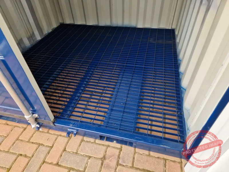 6ft sq. Steel LC Storage container .. Converted for LPG Gas cylinder storage. - Image 3
