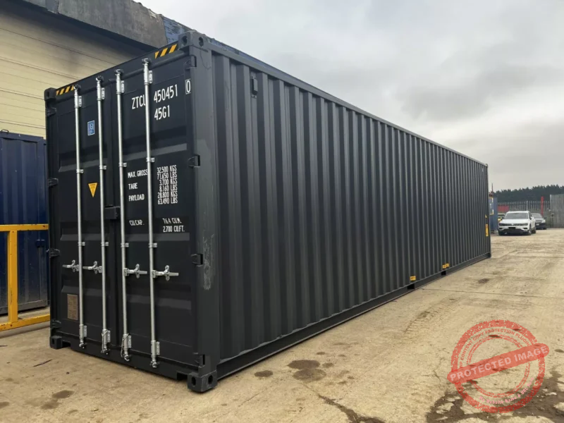 New 1-Trip 40ft High Cube Shipping Container  Secure, Durable & Spacious