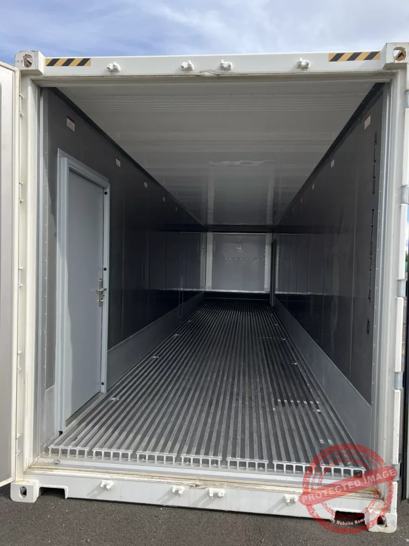 40ft Reefer Container - 2 Personnel Doors on both sides - Image 6