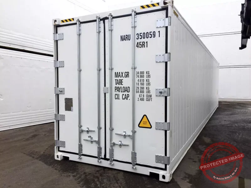 40 Feet Freezer Container Compact Mobile Cold Storage -40°C Reefer Container - Image 3