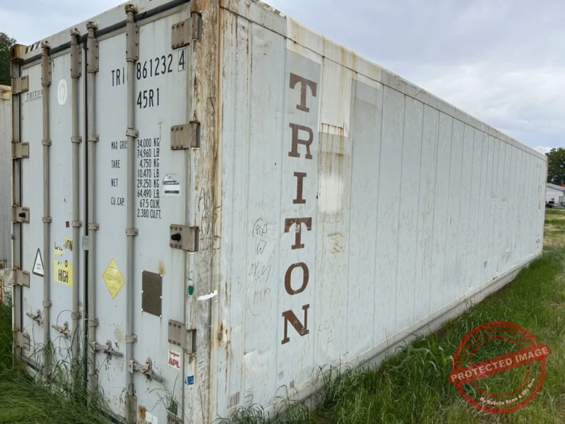 2009 40Ft High Cube Refrigerated Storage Container – CCR18757 - Image 4