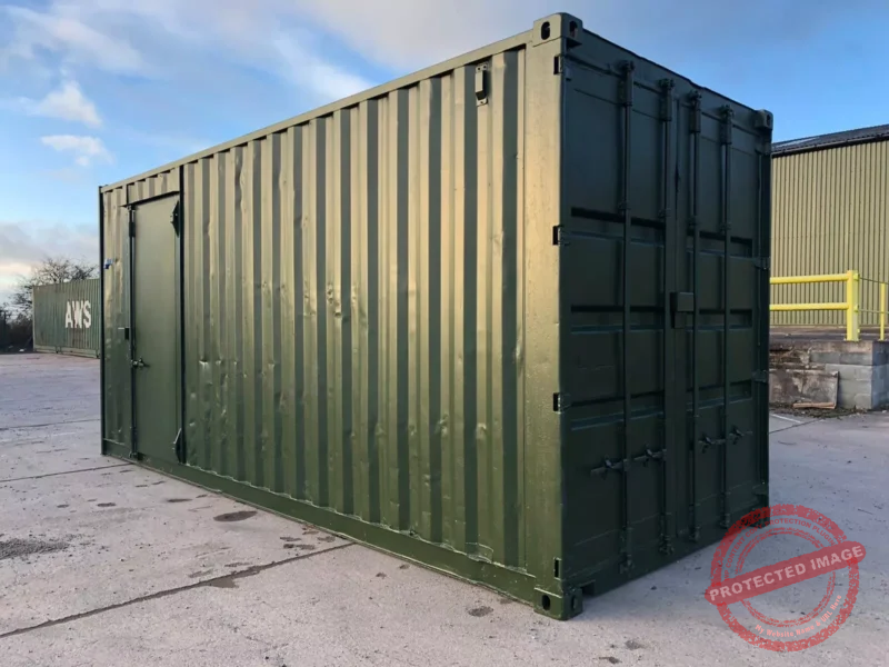 20 x 8Ft 9ft 6 high cube Container, With Anti Condensation, Lighting & Shelving.