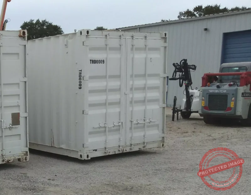 40 ft Container Shop - Climate Controlled Office + Inventory Storage / Racking - Image 11